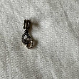 interlocked heart charm pandora